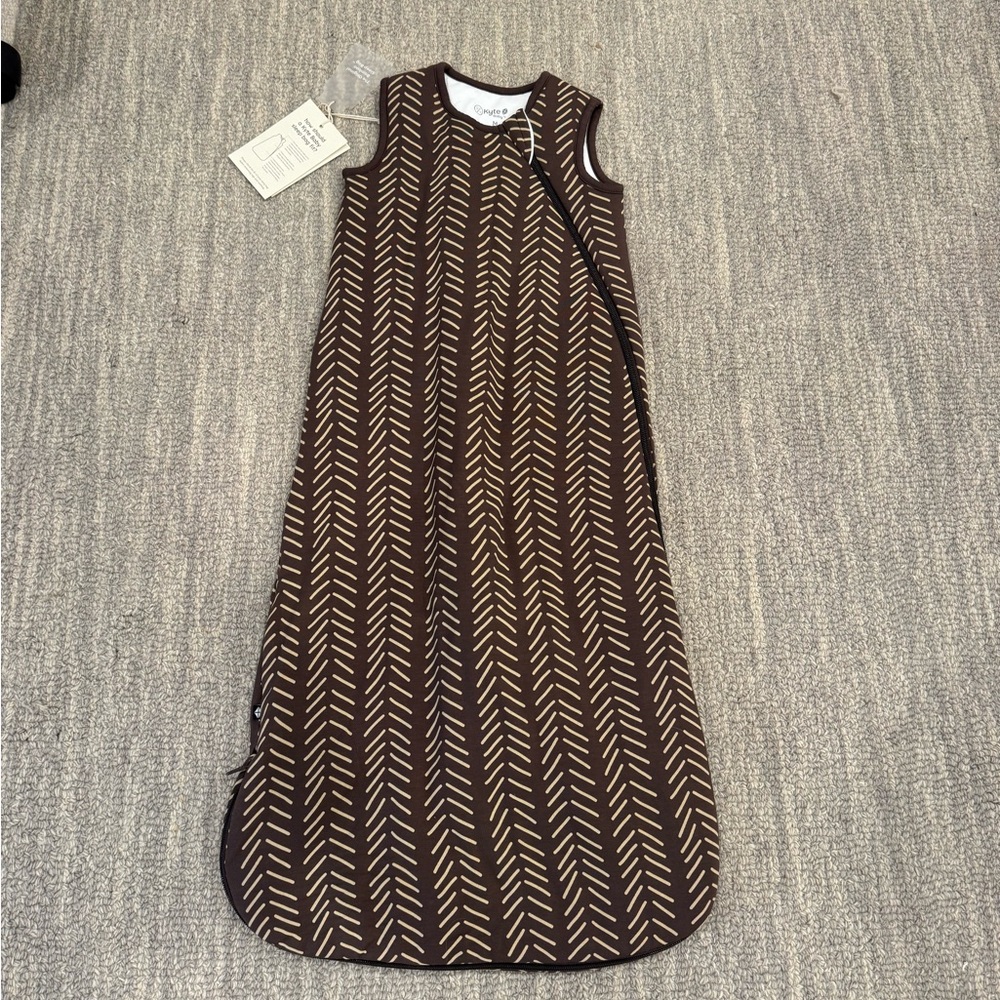Kyte Baby 2.5 TOG Espresso Herringbone Sleep Sack